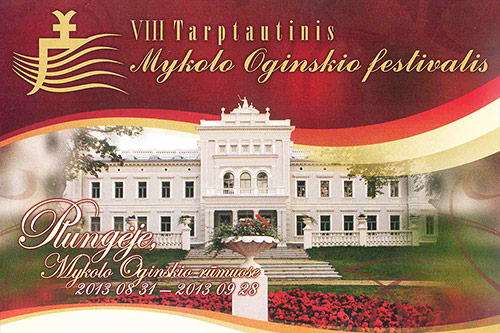 Oginskio festivalis 2013